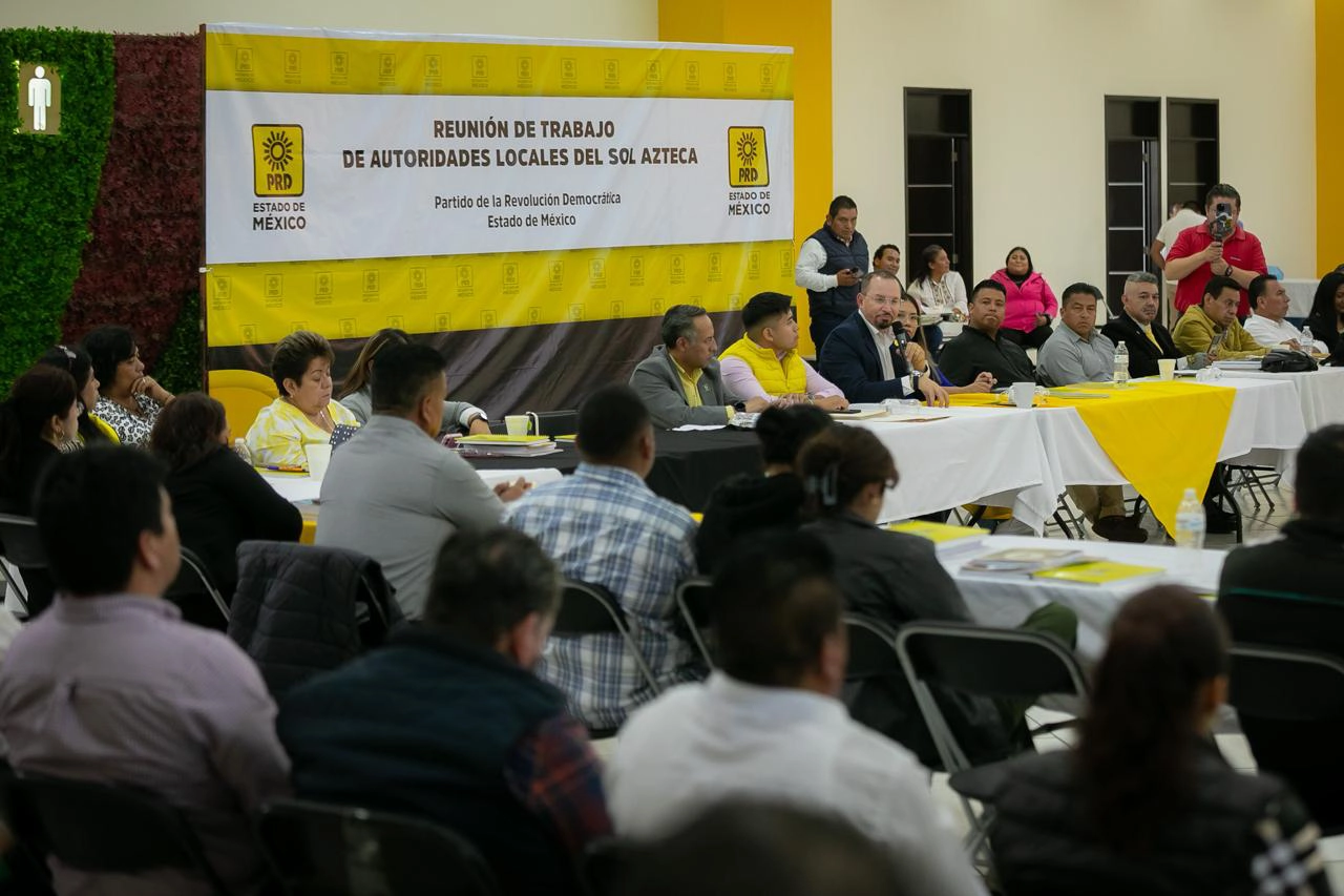 PRD Edomex prepara estrategias de gobernabilidad como partido de oposición