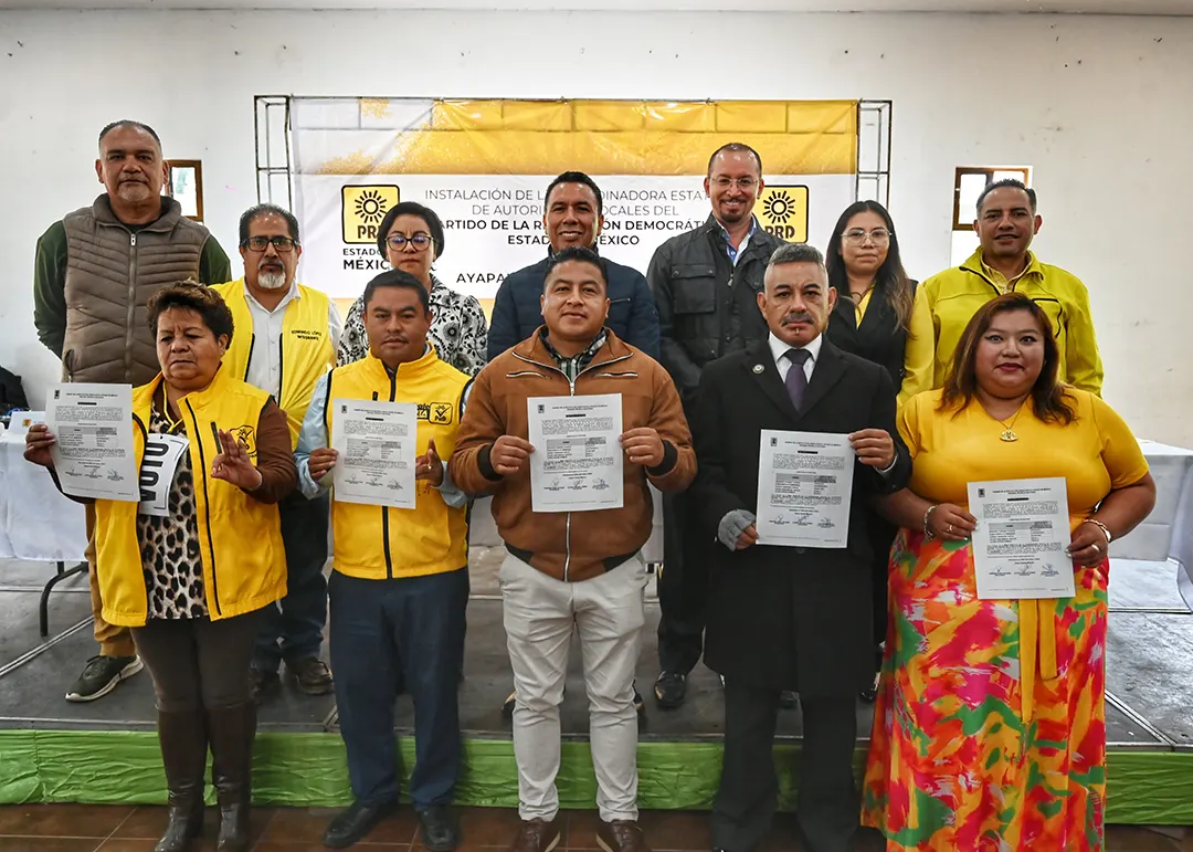 PRD Estado de México instala su Coordinadora de Autoridades Locales