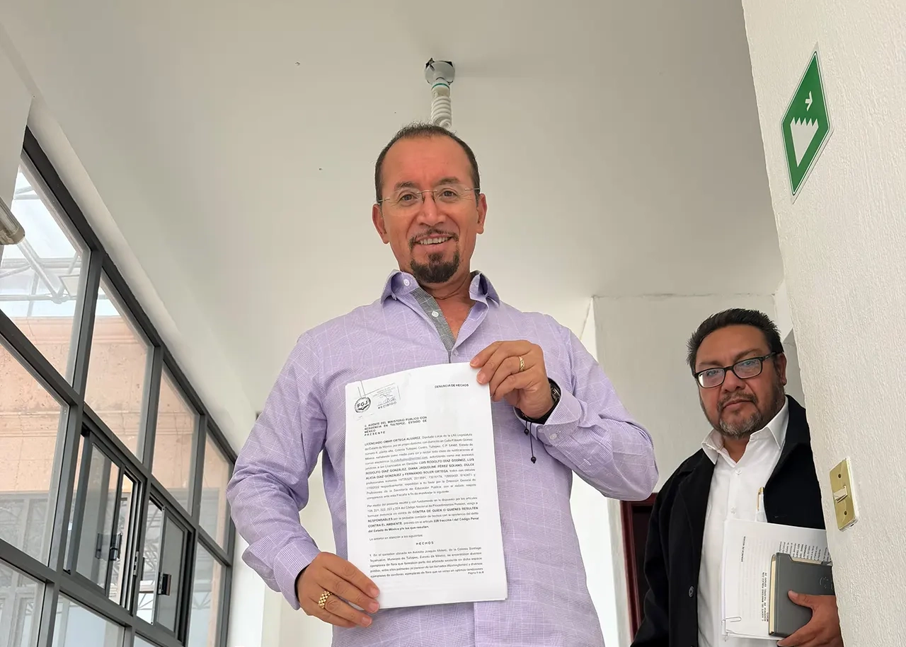 Omar Ortega denuncia ecocidio y tala ilegal en Tultepec