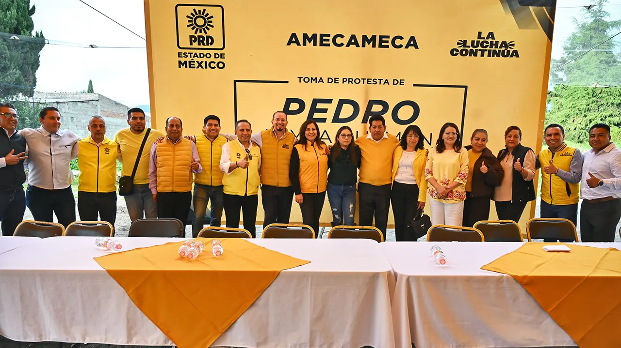 Amecameca y la región de los volcanes tiene un PRD fuerte y al servicio directo de las familias: Arturo Piña