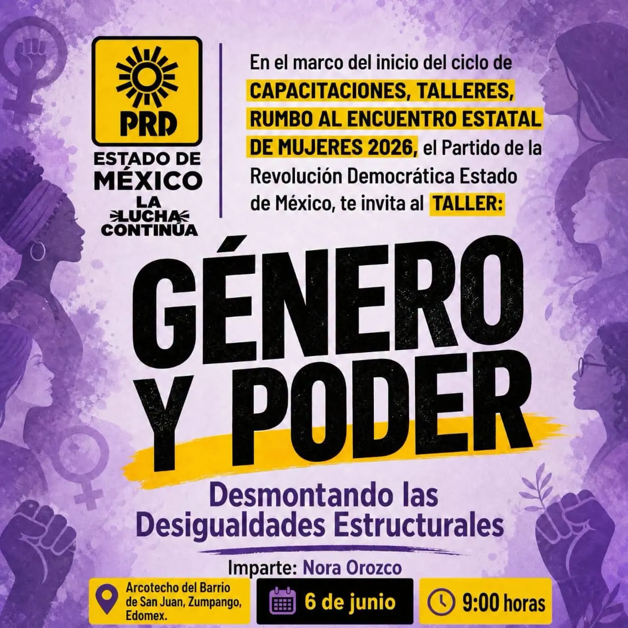 Género y Poder Desmontando las Desigualdad Estructural